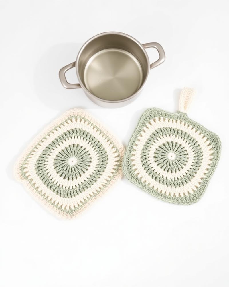 Sage Pot Holder Set